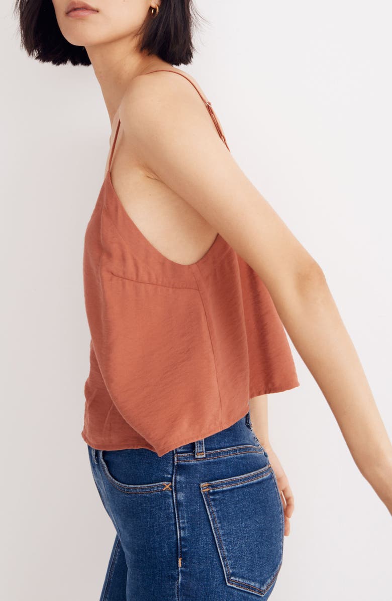 Madewell Drapeweave Crop Tank, Alternate, color, 