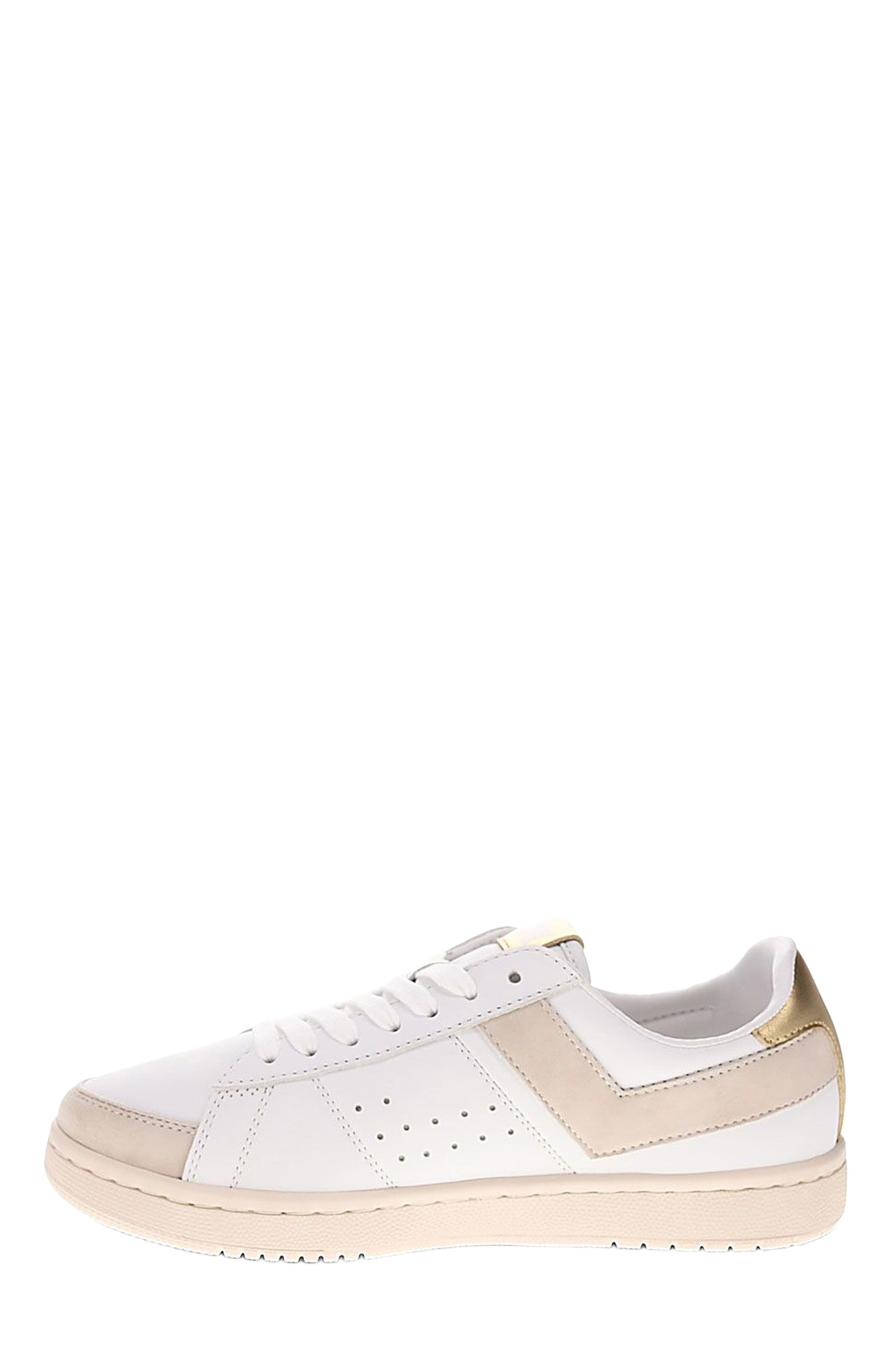 M-Pro Low Metallic Sneakers, Alternate, color, White