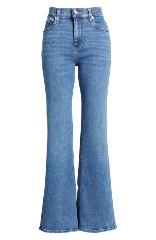 Frame The Icon High Rise Flare Jeans In Canals In Canals