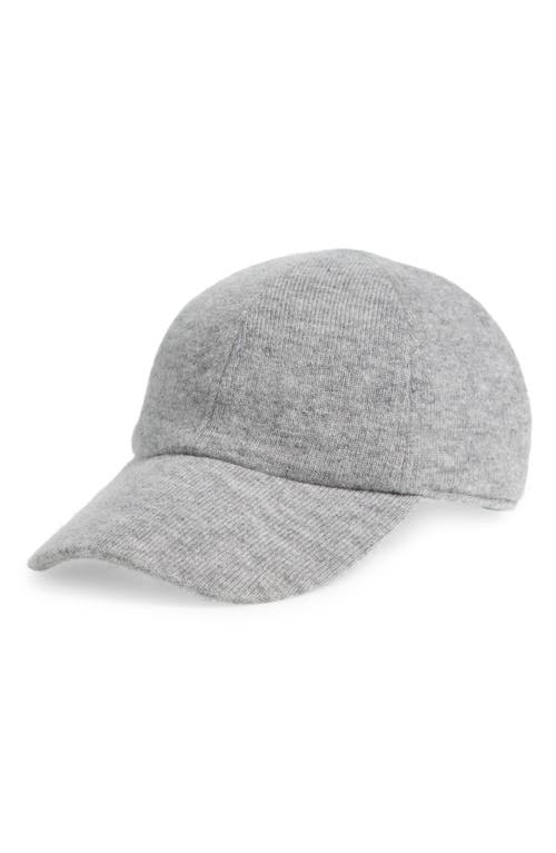 Robert Barakett Wool & Cashmere Baseball Cap In Charcoal