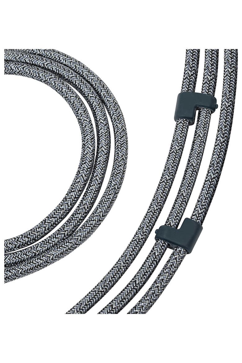 ULTRAFAST Trio USB-C to USB-C 140W 3-in-1 Cable, Alternate, color, Grey