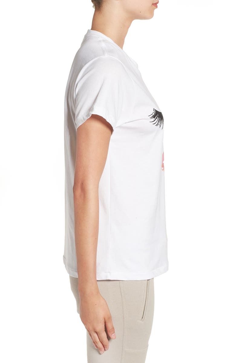 SINCERELY JULES 'Lips & Lashes' Graphic Tee, Alternate, color,