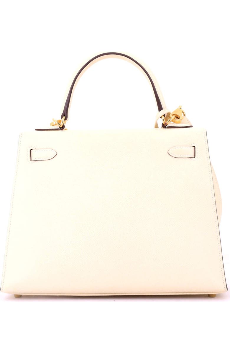 Pre-Owned Hermes Kelly Handbag Light Epsom with Gold Hardware 25, Alternate, color, Nata
