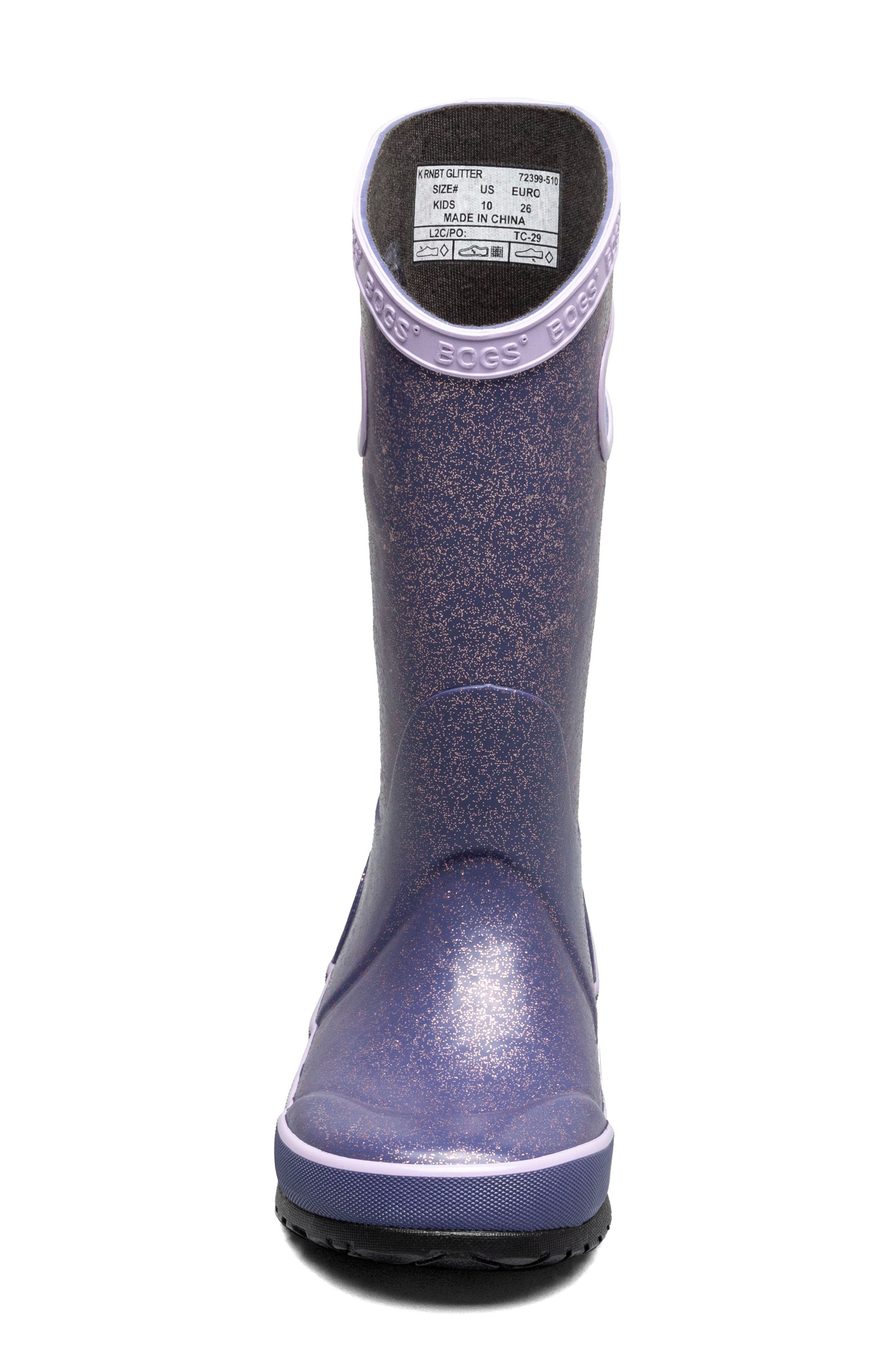 Kids' Waterproof Rain Boot, Alternate, color, BLUEBERRY