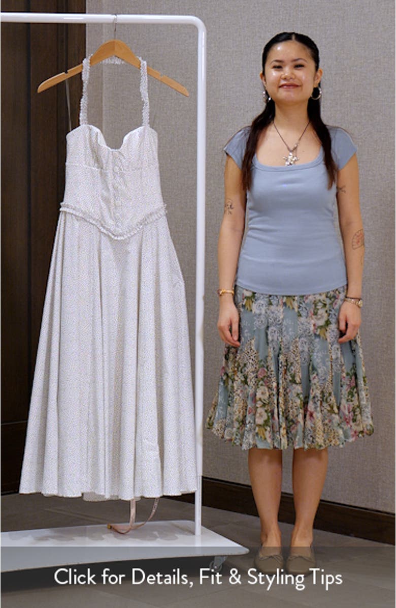 Georgie B Sleeveless Midi Dress, sales video thumbnail