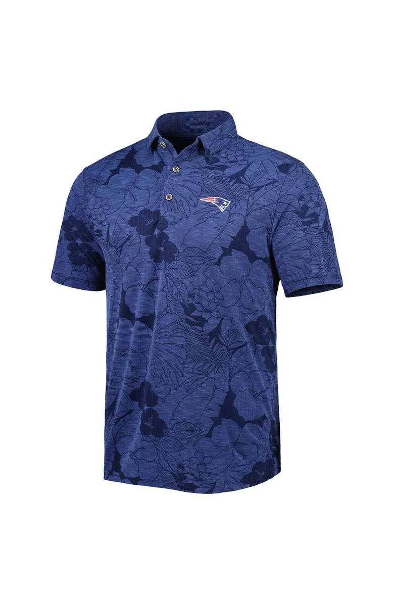 Tommy Bahama Men's Tommy Bahama Navy New England Patriots Miramar Blooms Polo, Alternate, color, 