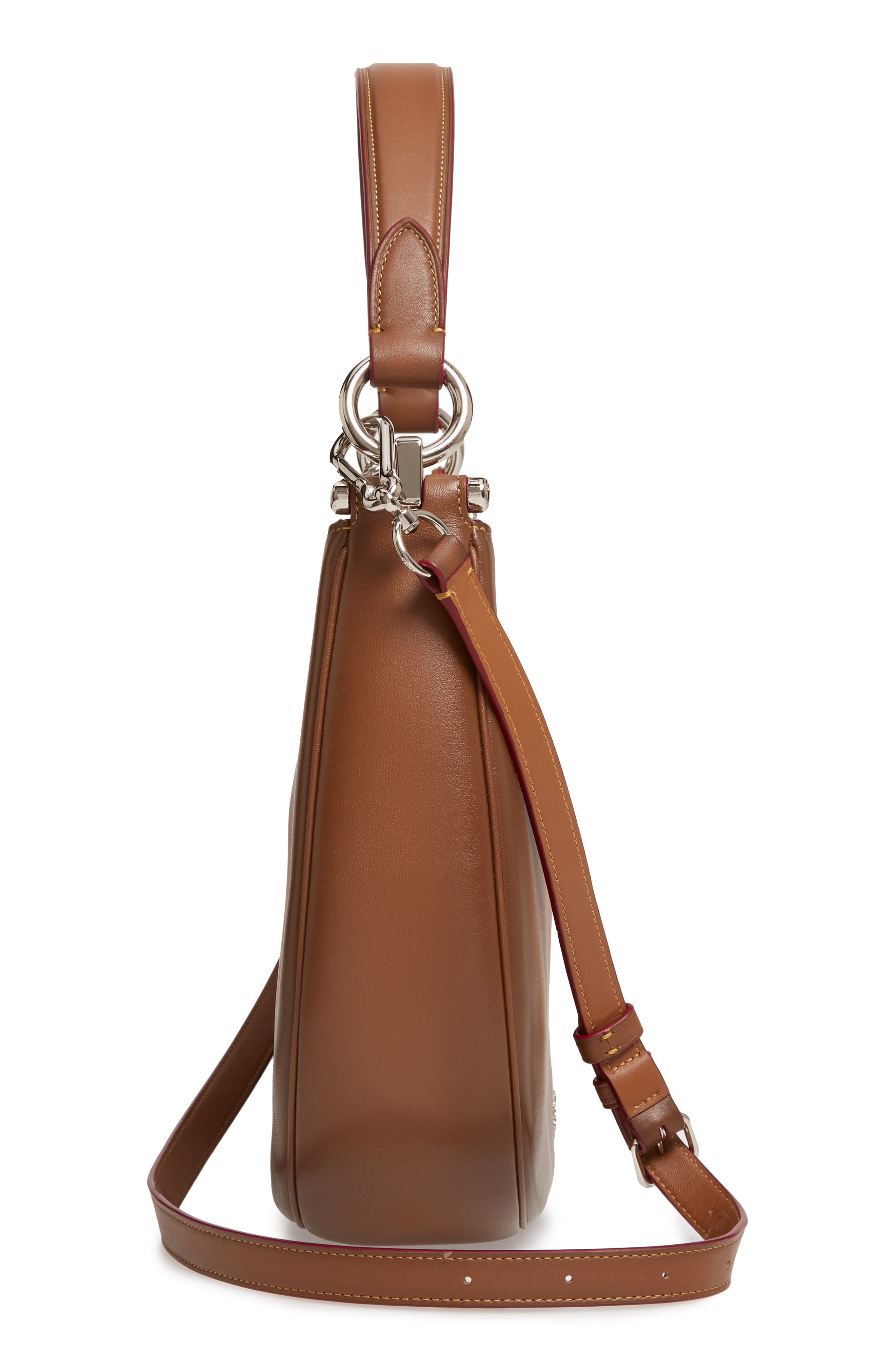 COACH Nomad Burnished Leather Crossbody Bag, Alternate, color, 