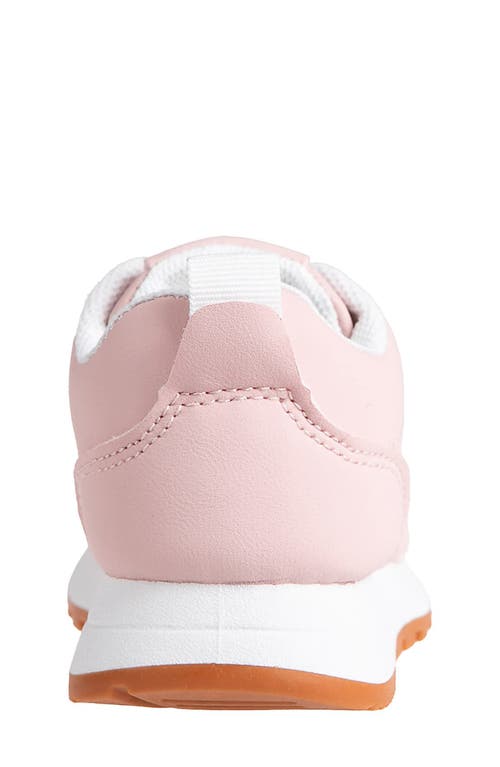 Bebe Kids' Charm Glitter Jogger Sneaker In Blush