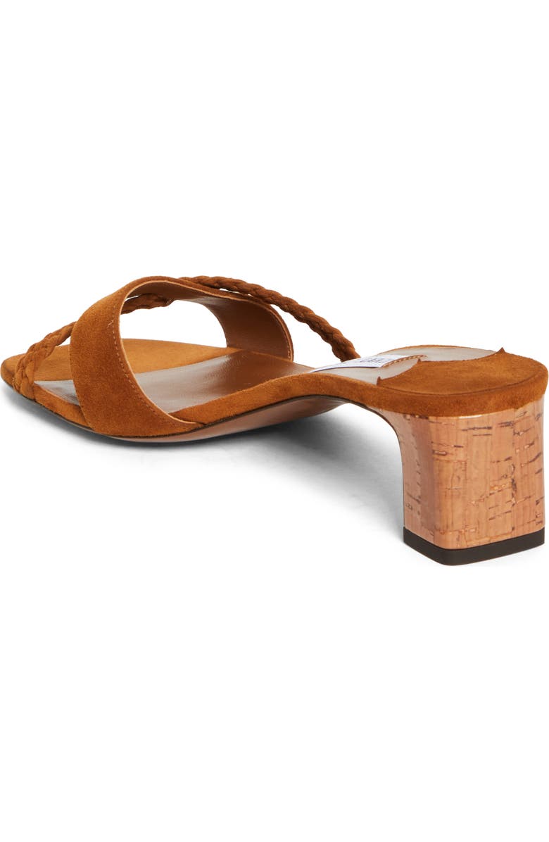 Jimmy Choo Rori Block Heel Slide Sandal, Alternate, color, Tan/ Toasty