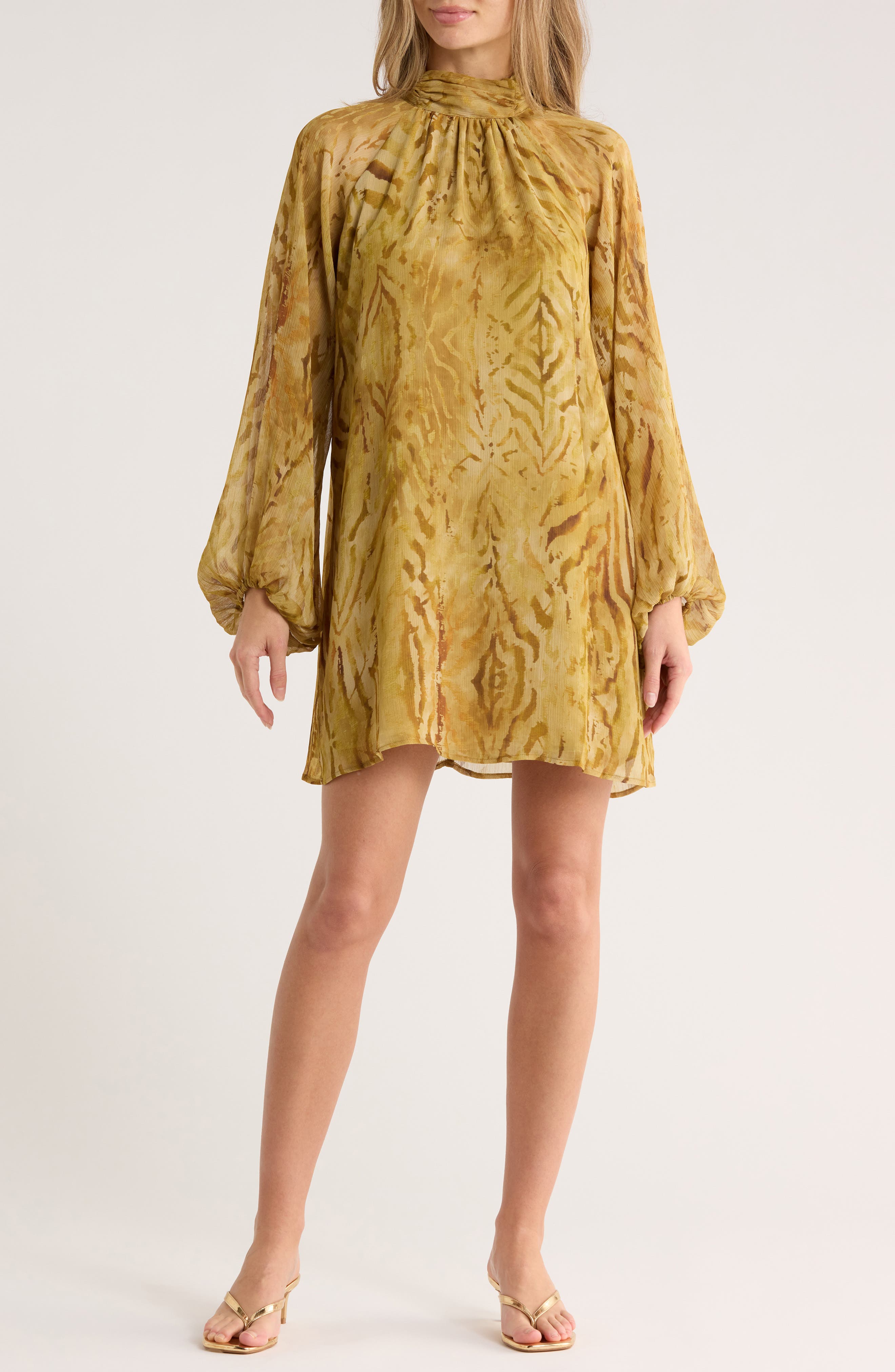matty m. Evelyn Long Sleeve Dress
