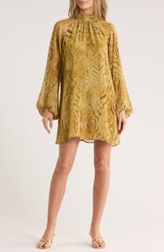 matty m. Evelyn Long Sleeve Dress