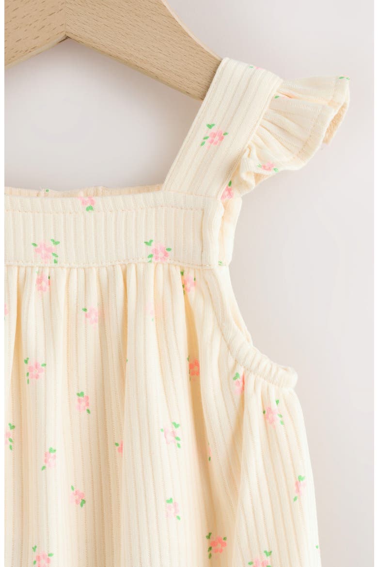 Floral Loose Romper, Alternate, color, IVORY MULTI