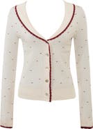 HOUSE OF CB Marla Jacquard Cardigan