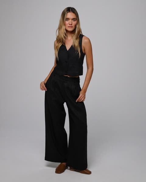 Hemp High Rise Pants