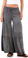 Billy T Prettier in Person Tiered Wide Leg Denim Pants