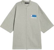 Fear of God Essentials x NBA Zip Up Short Sleeve Jacket