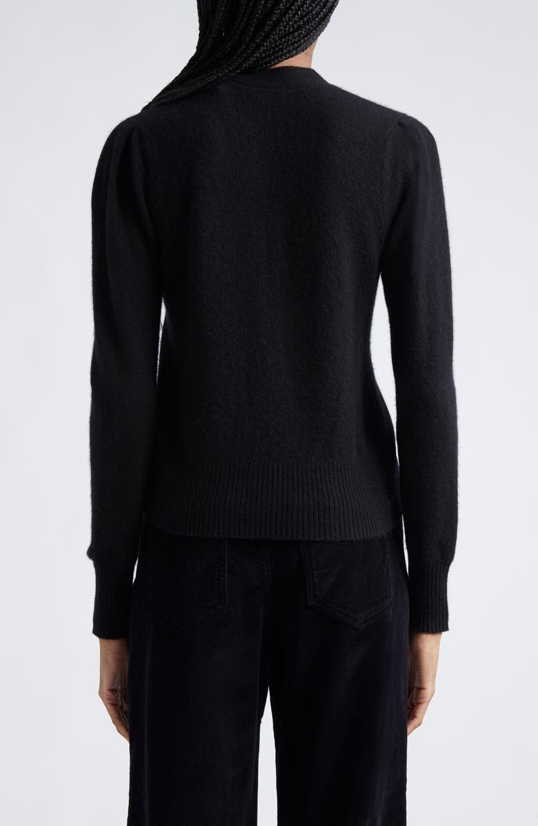 Veronica Beard Solene Rhinestone Button Cashmere Cardigan, Alternate, color,