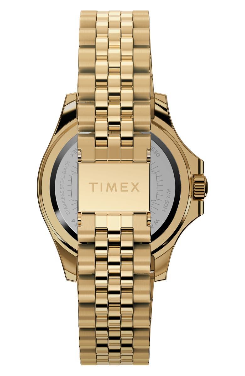 Timex<sup>®</sup> Kaia Crystal Bracelet Strap Watch, 40mm, Alternate, color, 