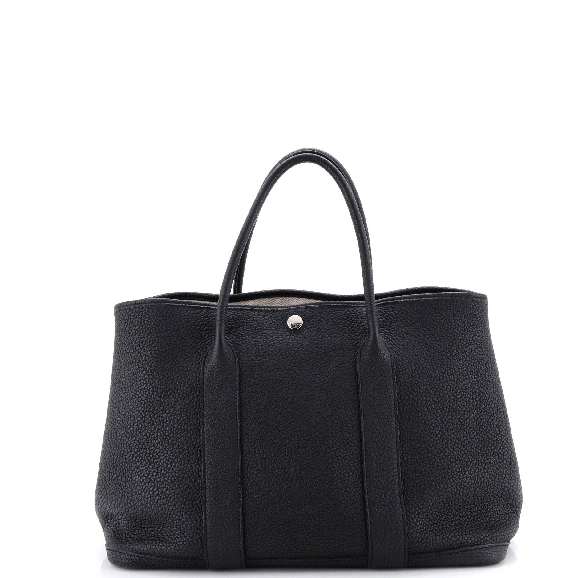 Pre-Owned Hermes Garden Party Tote Leather 36, Alternate, color, 