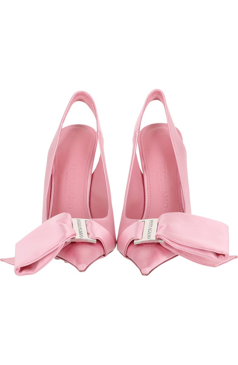 FERRAGAMO Bow Slingback Pump, Alternate, color,