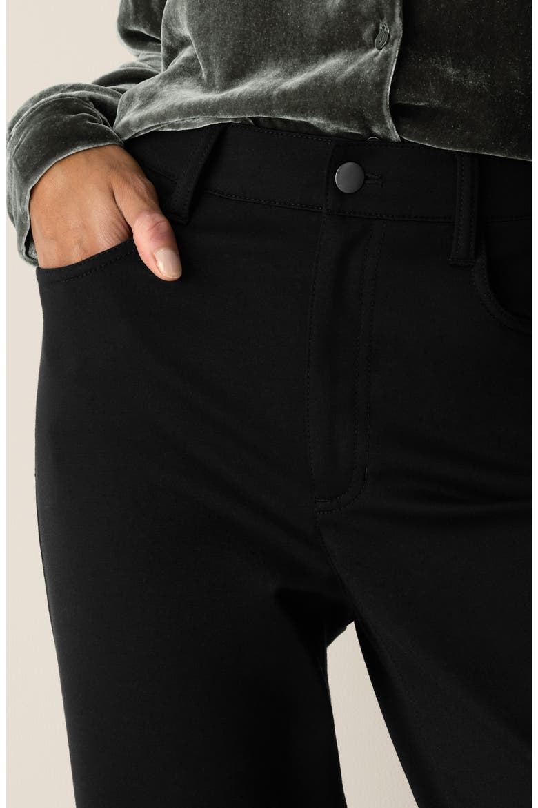 Straight Leg Jeans, Alternate, color, BLACK