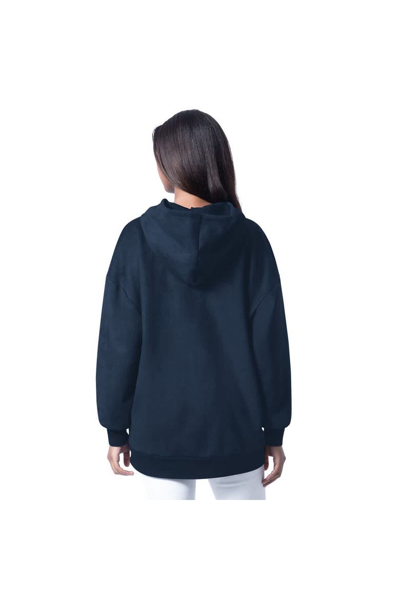 Women's G-III 4Her by Carl Banks  Navy Dallas Cowboys Best Hitter Oversized Tunic Pullover Hoodie, Alternate, color, Navy