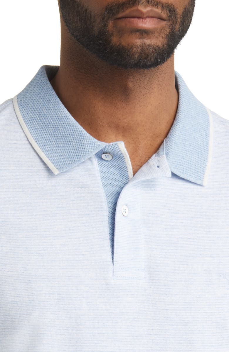 Rodd & Gunn Langs Beach Sports Fit Slub Tipped Polo, Alternate, color, 