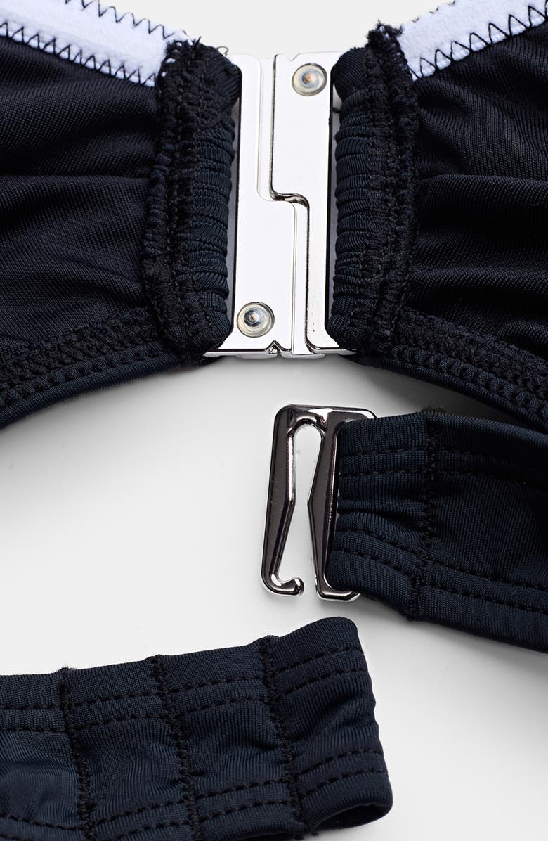 Cupshe Sweetheart One-Piece Swimsuit, Alternate, color, Black