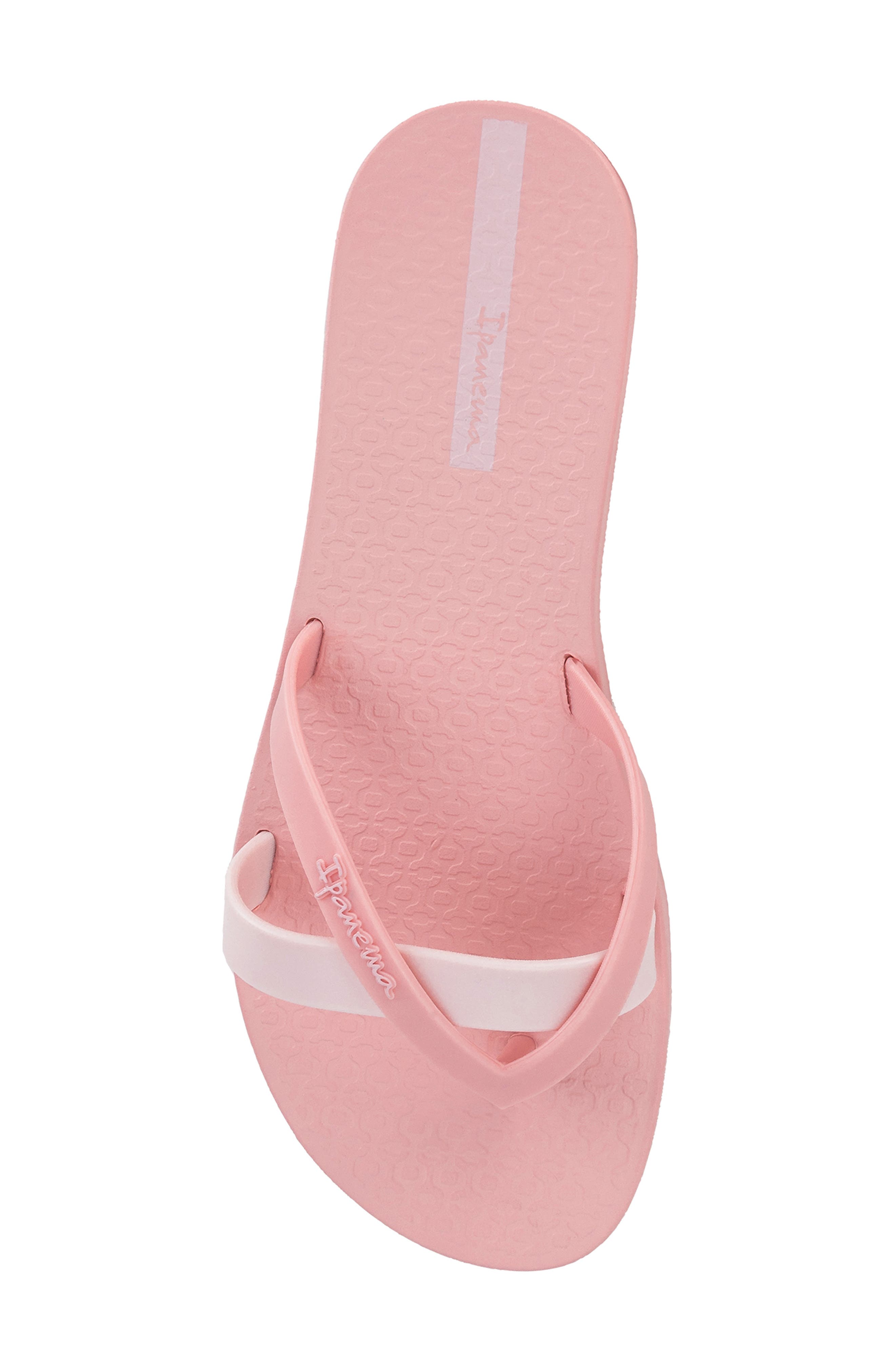 'Kirei Silk' Flip Flop, Alternate, color, PINK/ PINK