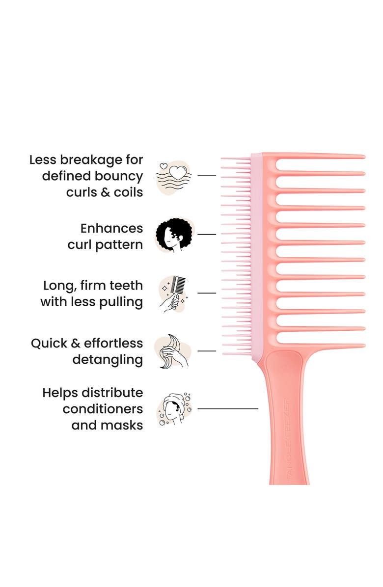 Tangle Teezer Wide Tooth Dual Sided Comb, Alternate, color, Peach