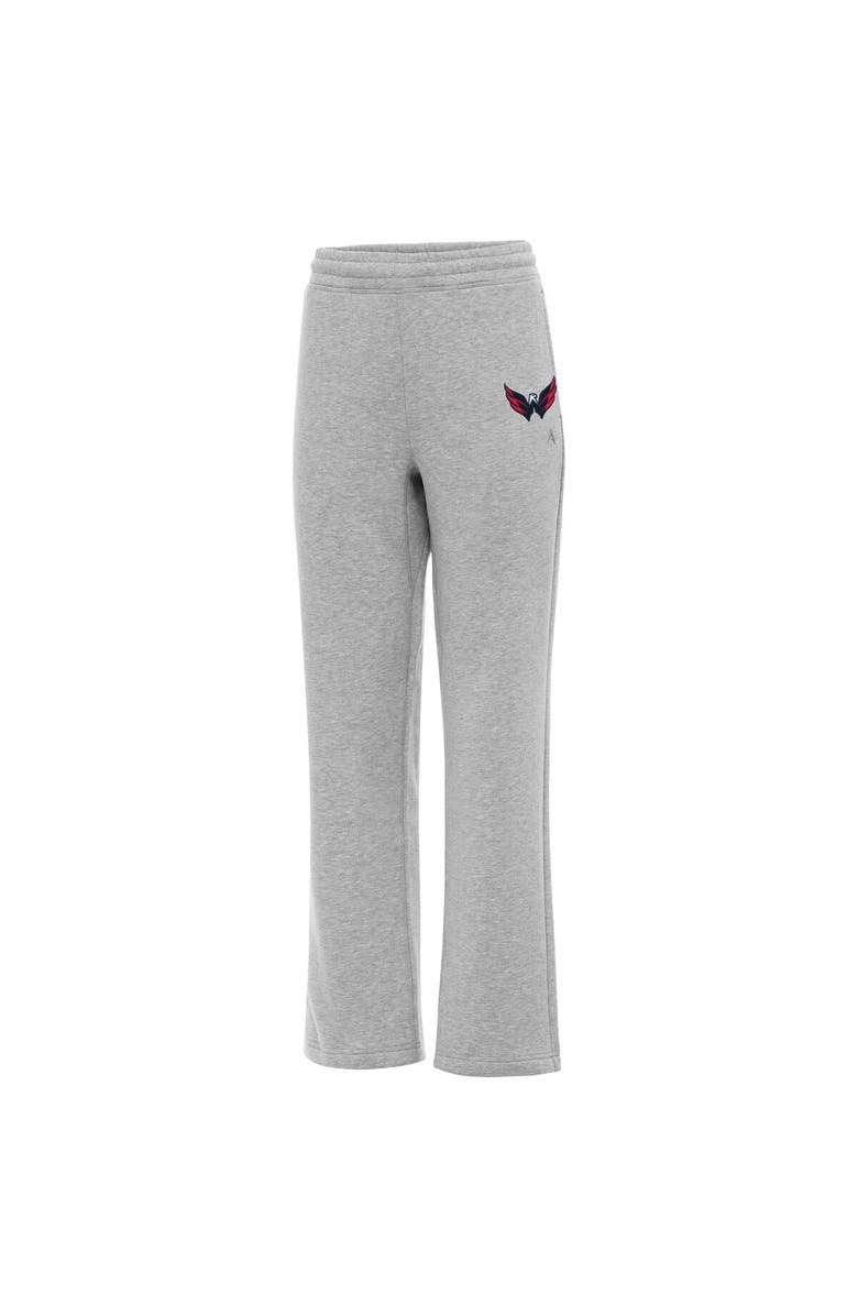 ANTIGUA Women's Antigua Heather Gray Washington Capitals Victory Sweatpants, Main, color, Heather Gray