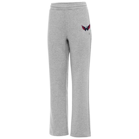 Women's Antigua Heather Gray Washington Capitals Victory Sweatpants