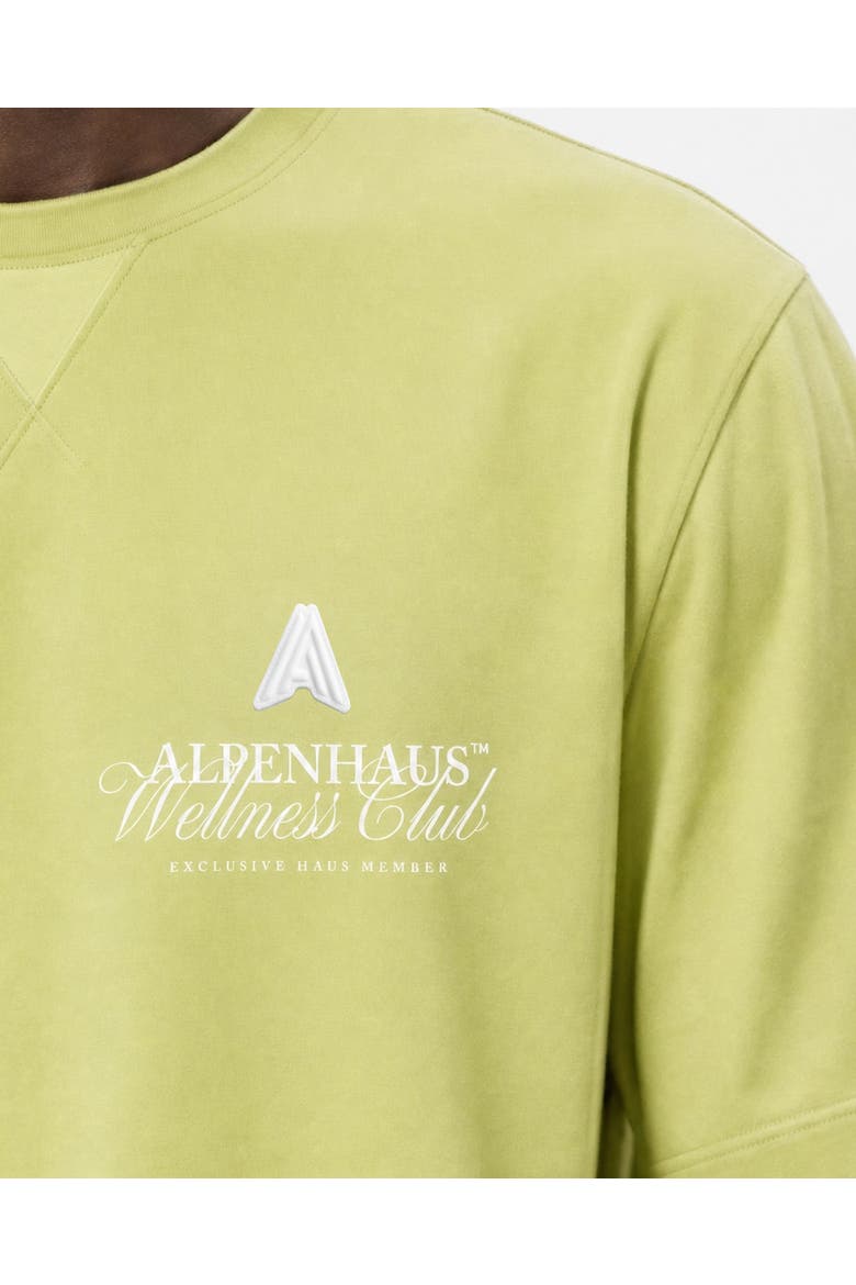 Unisex Clauzel Wellness T-Shirt, Alternate, color, Limelight