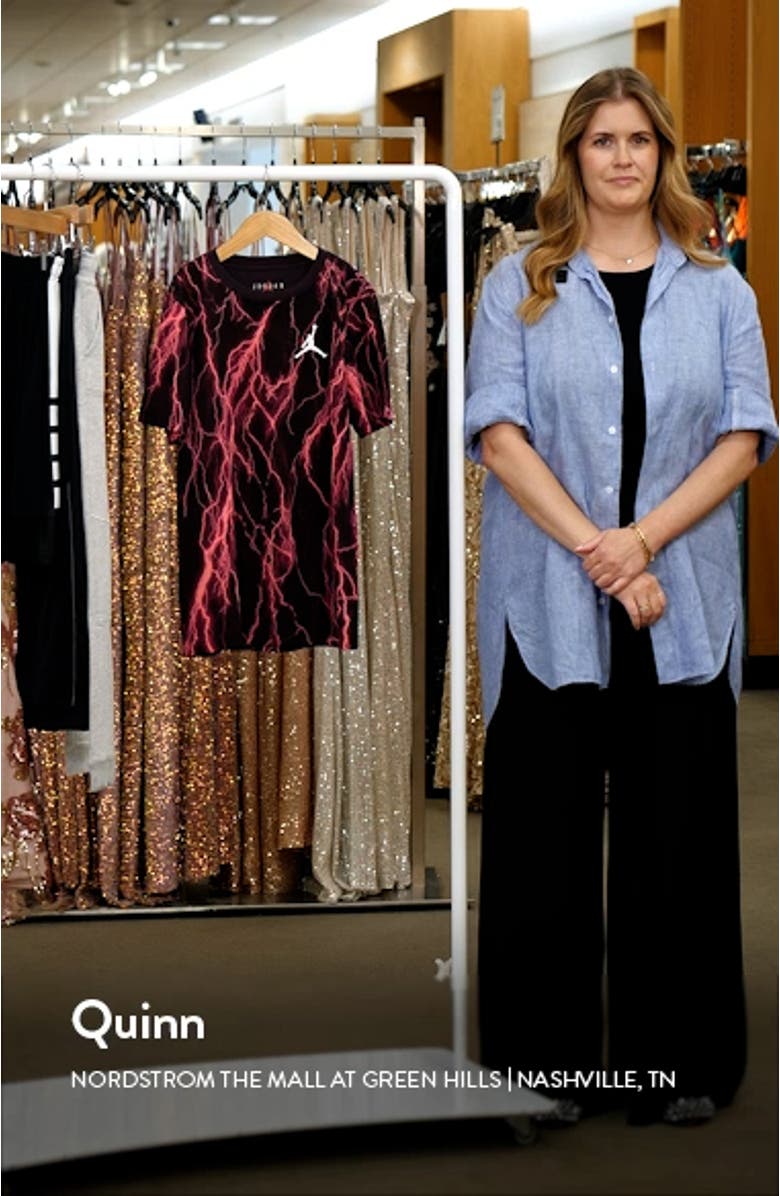 Kids' Lightning Print T-Shirt, sales video thumbnail