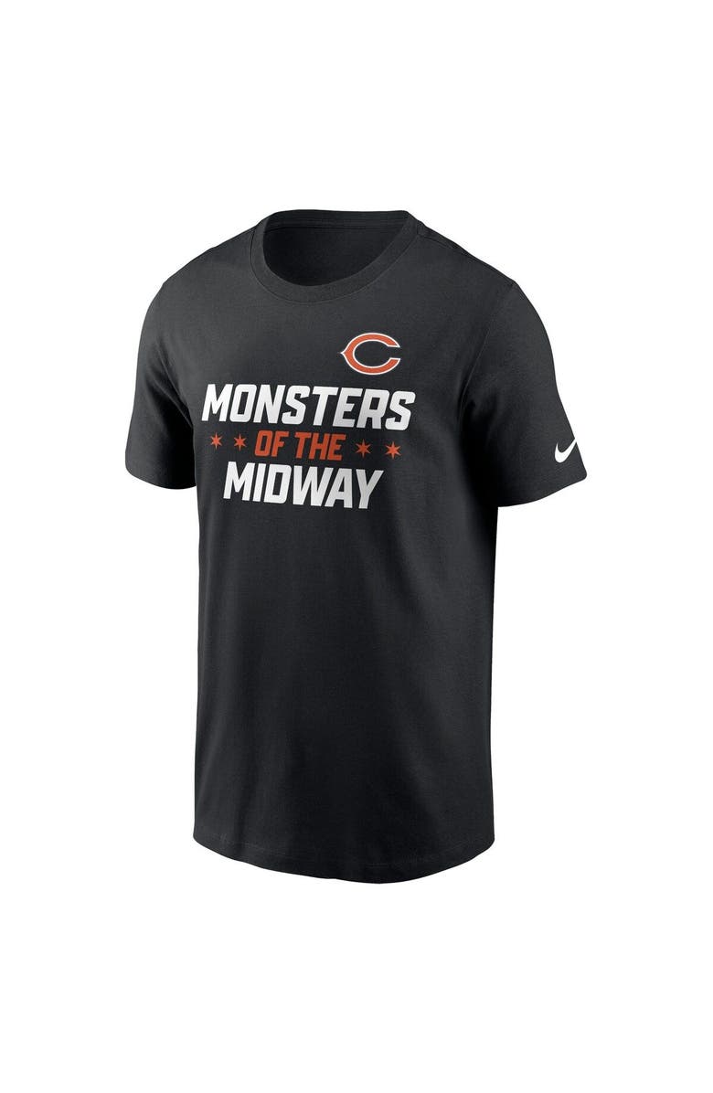 Nike Men's Nike  Black Chicago Bears Local Essential T-Shirt, Alternate, color, 