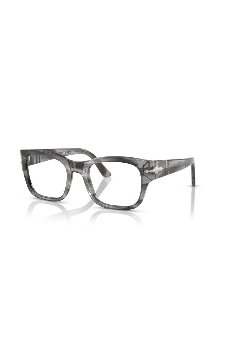 50mm Rectangle optical glasses, Main, color, Grey