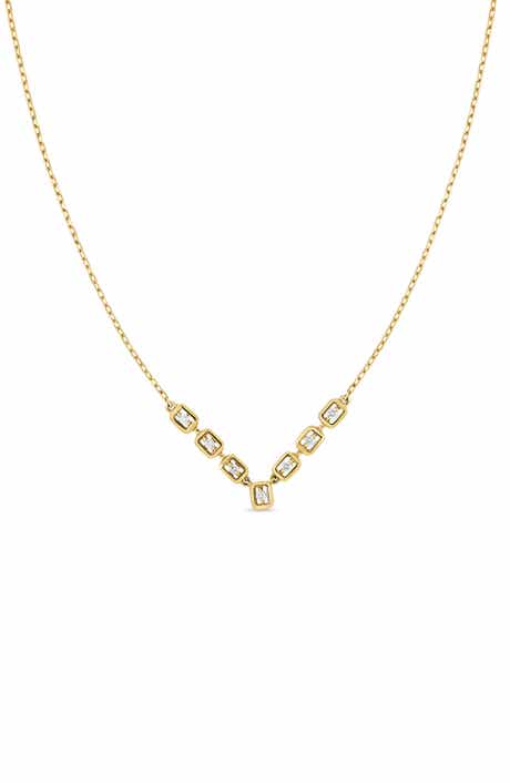 Monaco 18k Gold Diamond Necklace