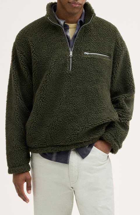 Half-Zip Fleece Pullover