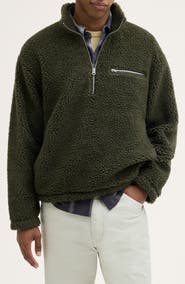 Madewell Half-Zip Fleece Pullover