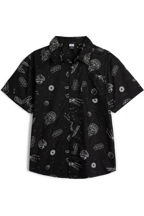 Short Sleeve Button-Down Shirt