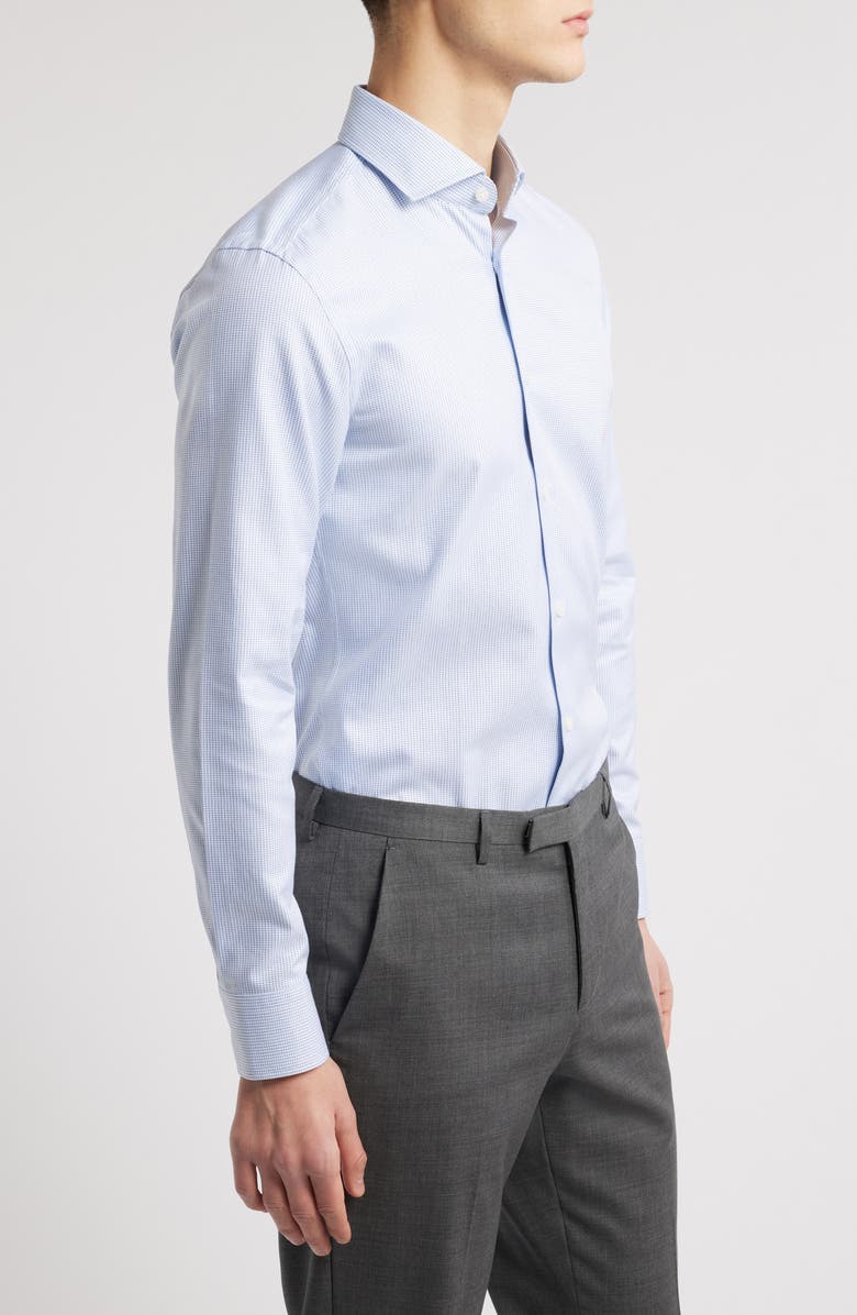 BOSS H-Hank Kent Dress Shirt, Alternate, color, Light Blue