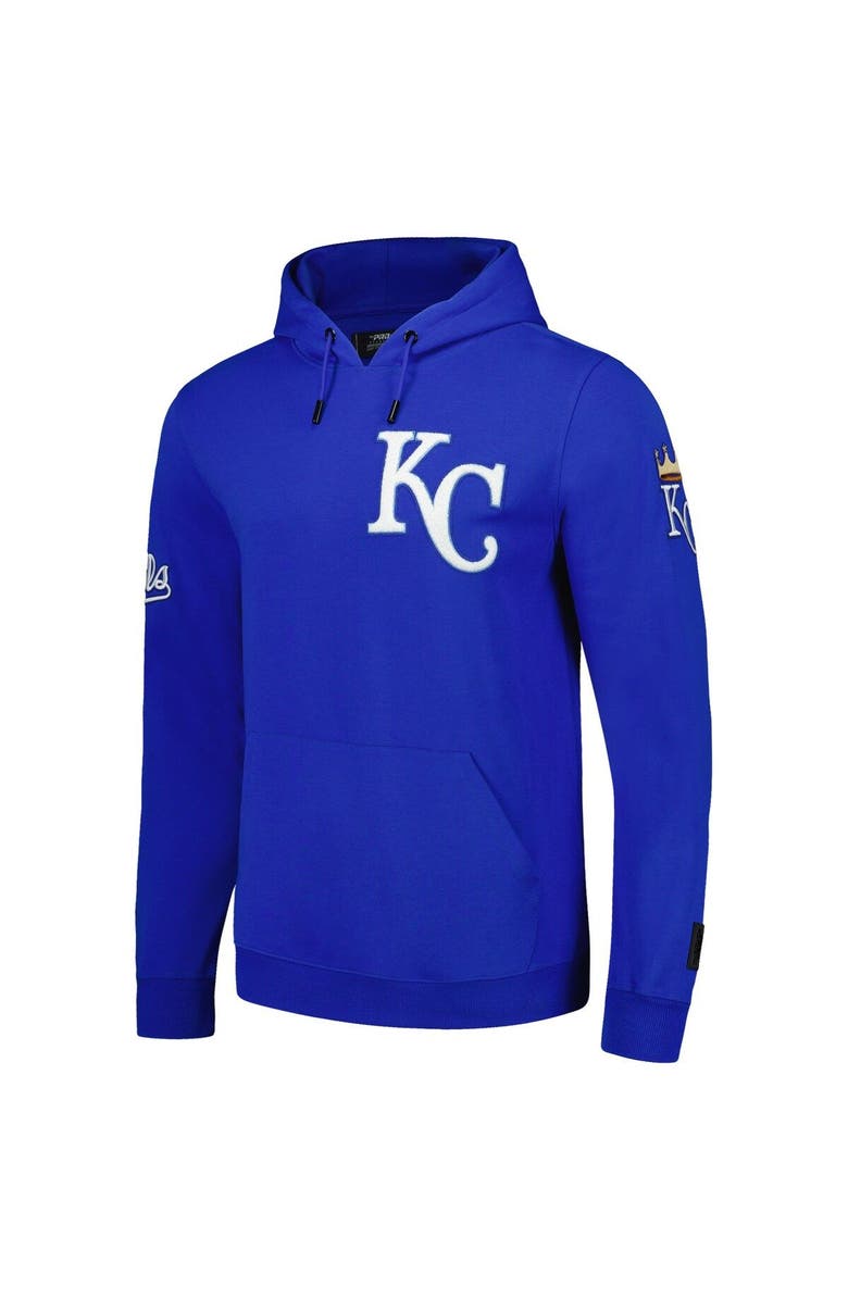 PRO STANDARD Men's Pro Standard Royal Kansas City Royals Team Logo Pullover Hoodie, Alternate, color,