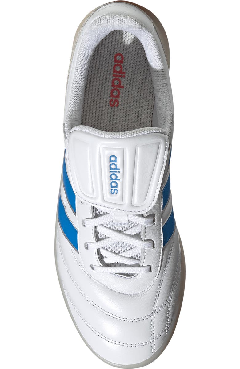 adidas Barreda Mundial Sneaker, Alternate, color, White/ Lucid Ray Blue/ White