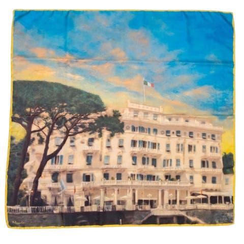 The Grand Hotel Miremare  Silk Scarf