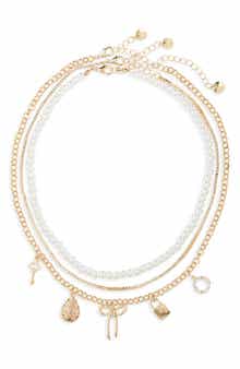 Layered Charm Necklace