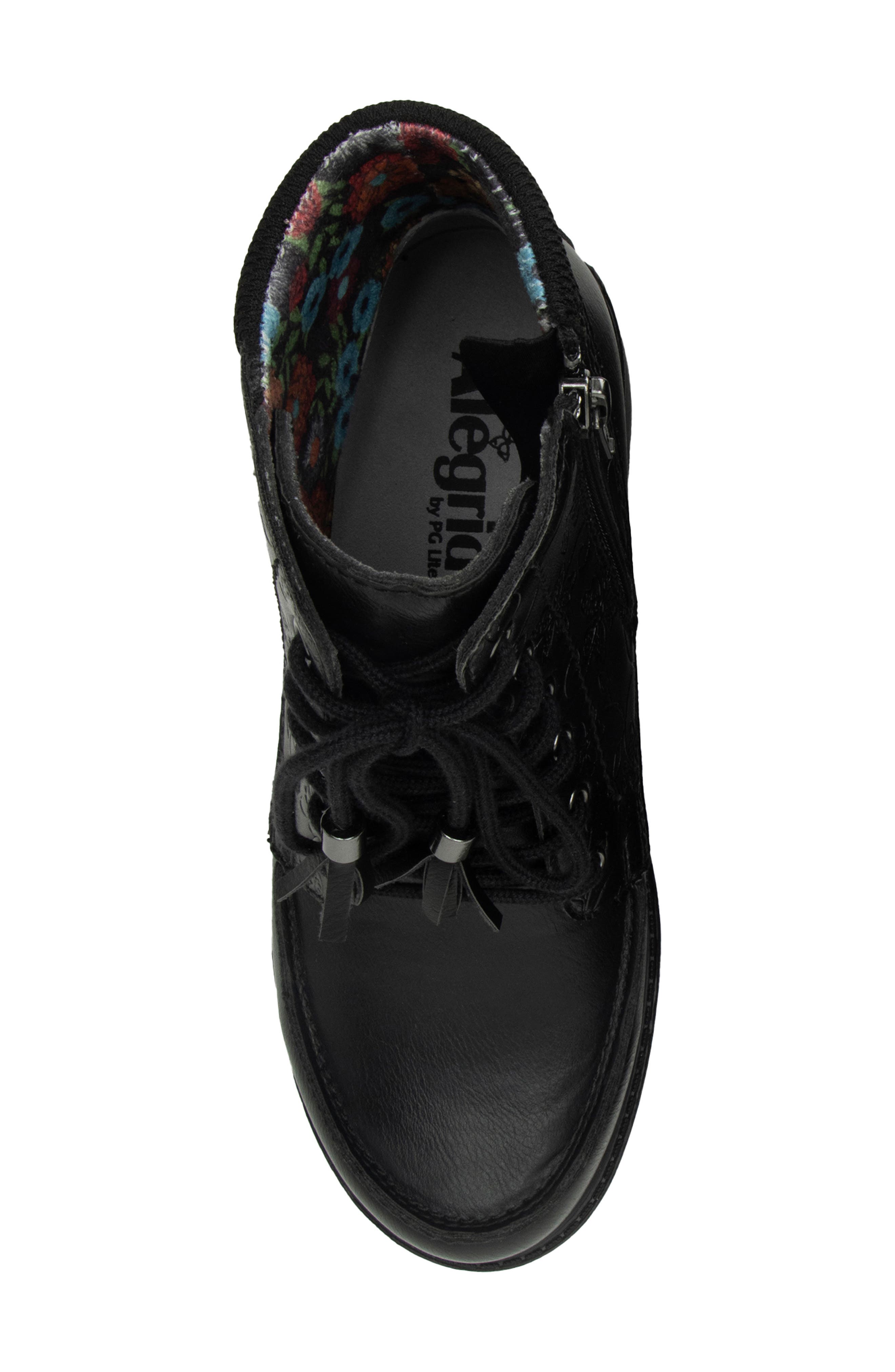 Alegria by PG Lite Waterproof Lug Sole Bootie, Alternate, color, 