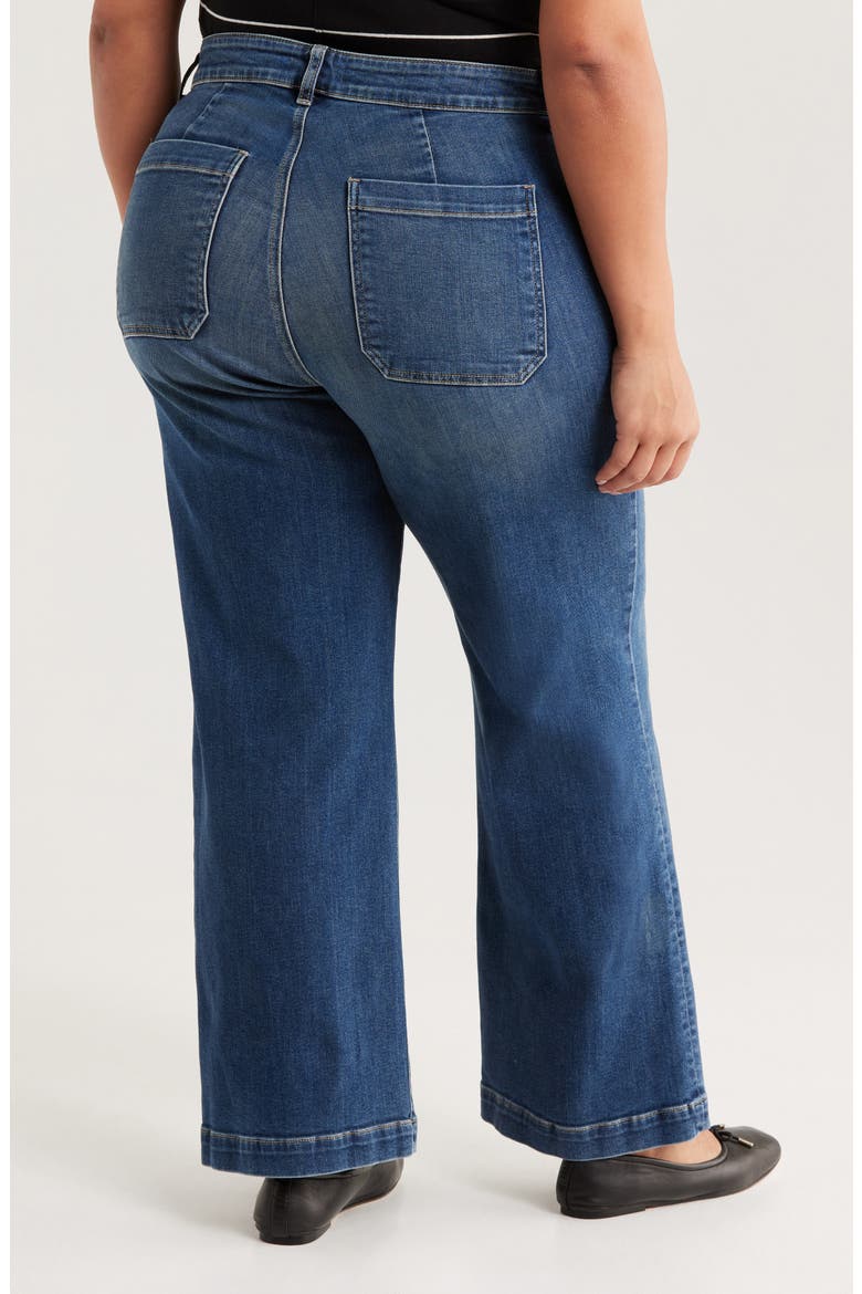 Meg High Waist Wide Leg Jeans, Alternate, color, REFLECTIVE