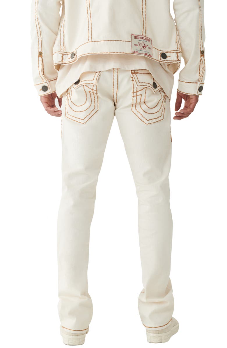 True Religion Brand Jeans Ricky Flap Super T Straight Leg Jeans, Alternate, color,