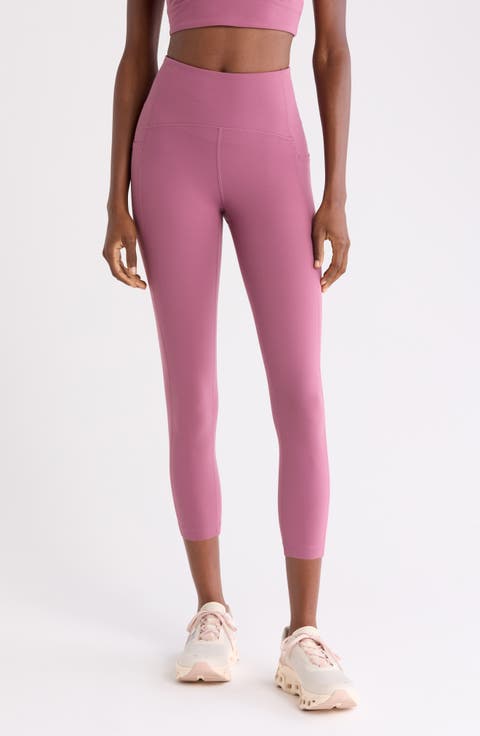 Studio Luxe High Waist Pocket Crop Leggings