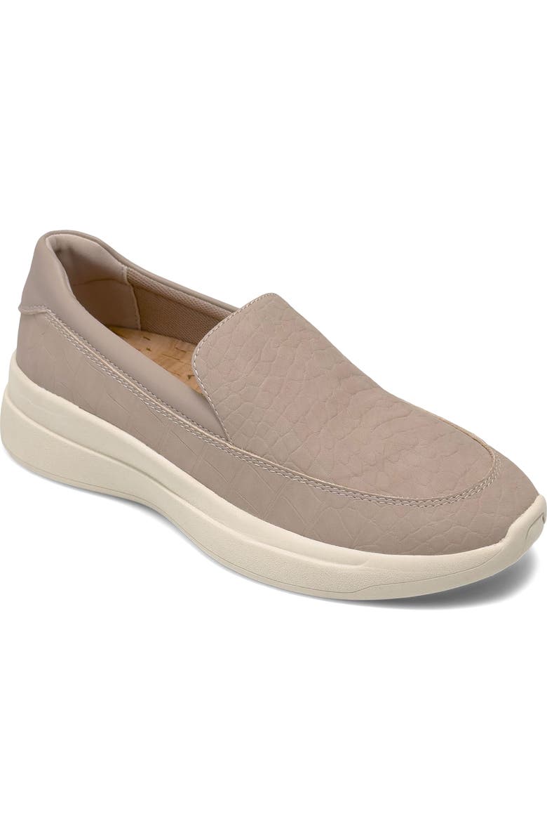 Aerosoles Felice Croc Embossed Sneaker, Main, color,